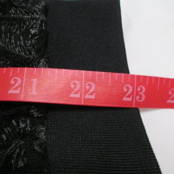 NWT Endless Rose NWT Black Floral Lace Mesh Zip Up Light Weight Jacket-Small - Picture 5 of 10